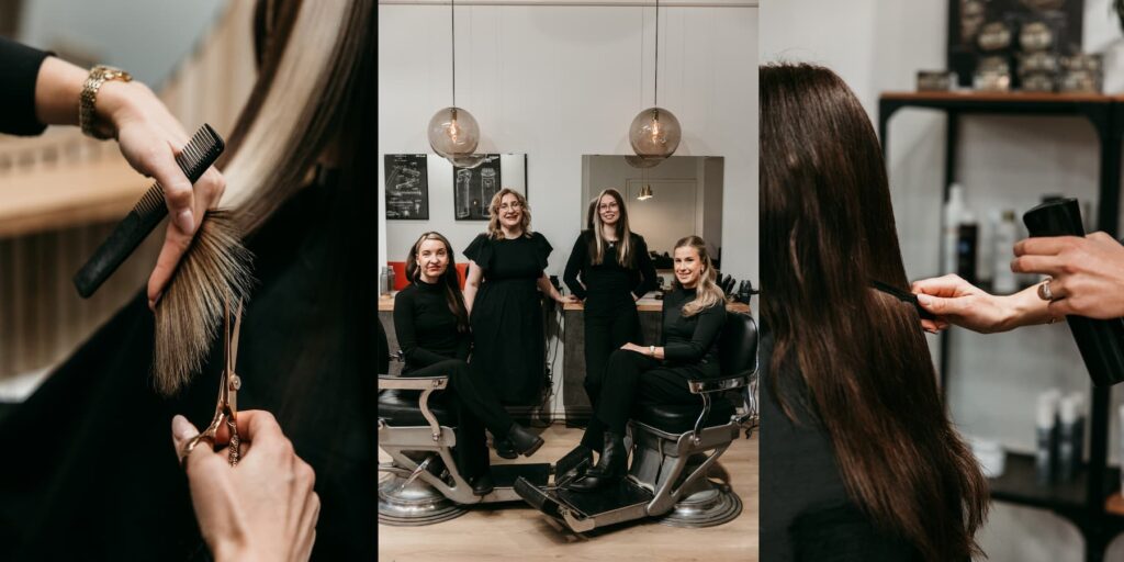 White and Blue Aesthetic Elegant Photo Grid Love Wedding Banner (1)